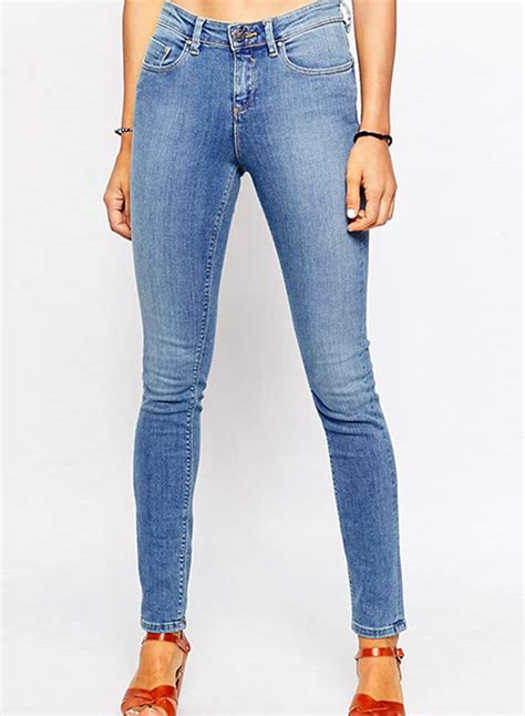 Slim fit jeans in denim 